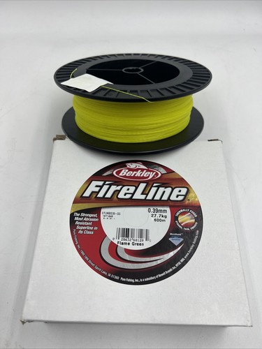 BERKLEY FISHING LINE FIRELINE FUSED SUPERLINE - FLAME GREEN