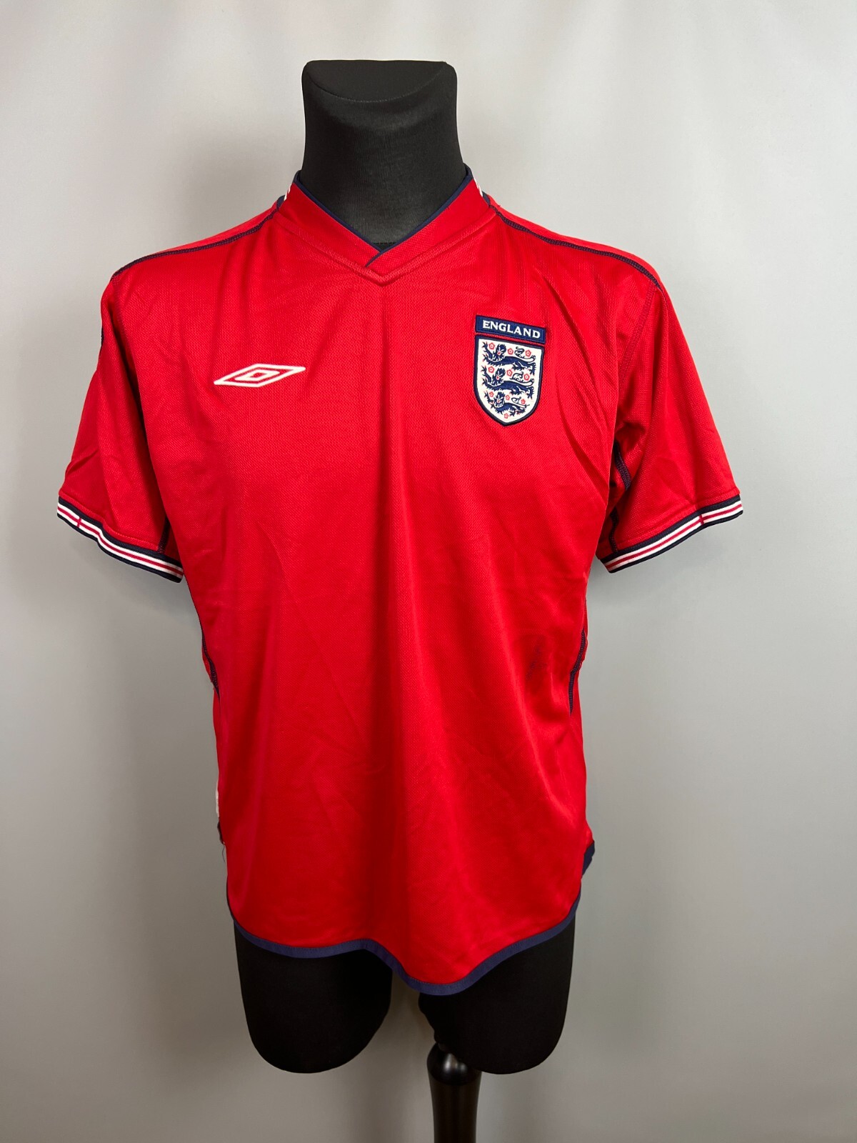 ENGLAND 2002 2004 AWAY SHIRT FOOTBALL SOCCER JERSEY UMBRO ENGLAND 2002 2004 AWAY SHIRT FOOTBALL SOCCER JERSEY UMBRO