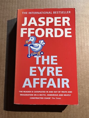 THE EYRE AFFAIR  by Jasper Fforde  2001 NEL UK paperback