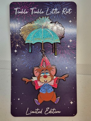 Alice's Garden Doormouse Sparkle Variant Fantasy Pin