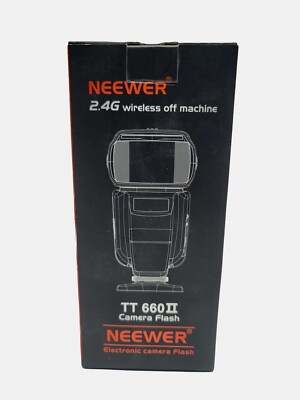 Neewer TT660 II Speedlite Camera Flash Light  Digital SLR 2.4G Wireless Off Mach