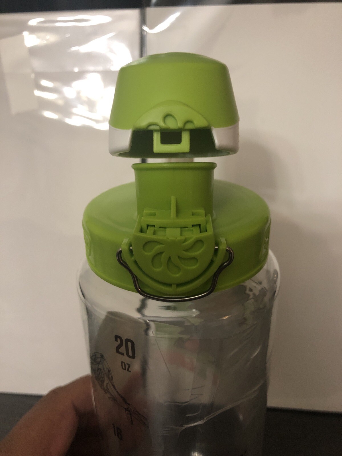 Nalgene BPA Free Flip Cap Water Bottle Marvel Rocket Groot Galaxy Brand New! Gym