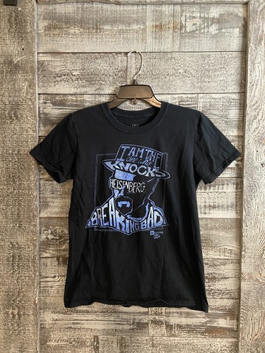 IML Breaking Bad Heisnberg Black T Shirt 100% Cotton Slim