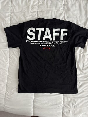 Playboi Carti Opium NEW Staff Shirt Complexcon CactusCon Travis Scott SZ L