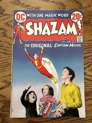 Shazam! #2 (DC 1973) Captain Marvel! Astonishing Arch Enemy! VF