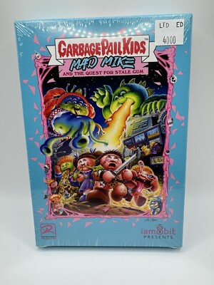 New Sealed iam8bit Garbage Pail Kids Mad Mike Quest for  Nintendo NES GPK Game