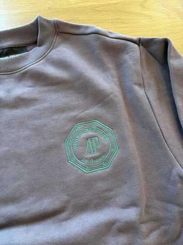 Pre-owned Travis Scott Audemars Piguet Cactus Jack Logo Ii Crewneck Size Large In Purple