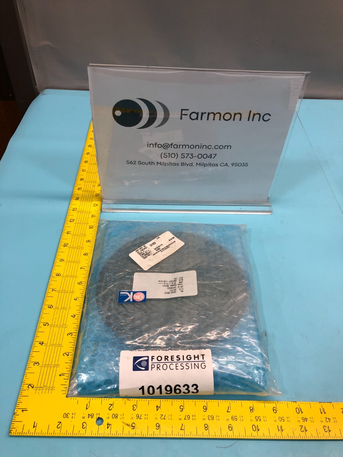 ULVAC 1019633 DUMMY WAFER, 155970