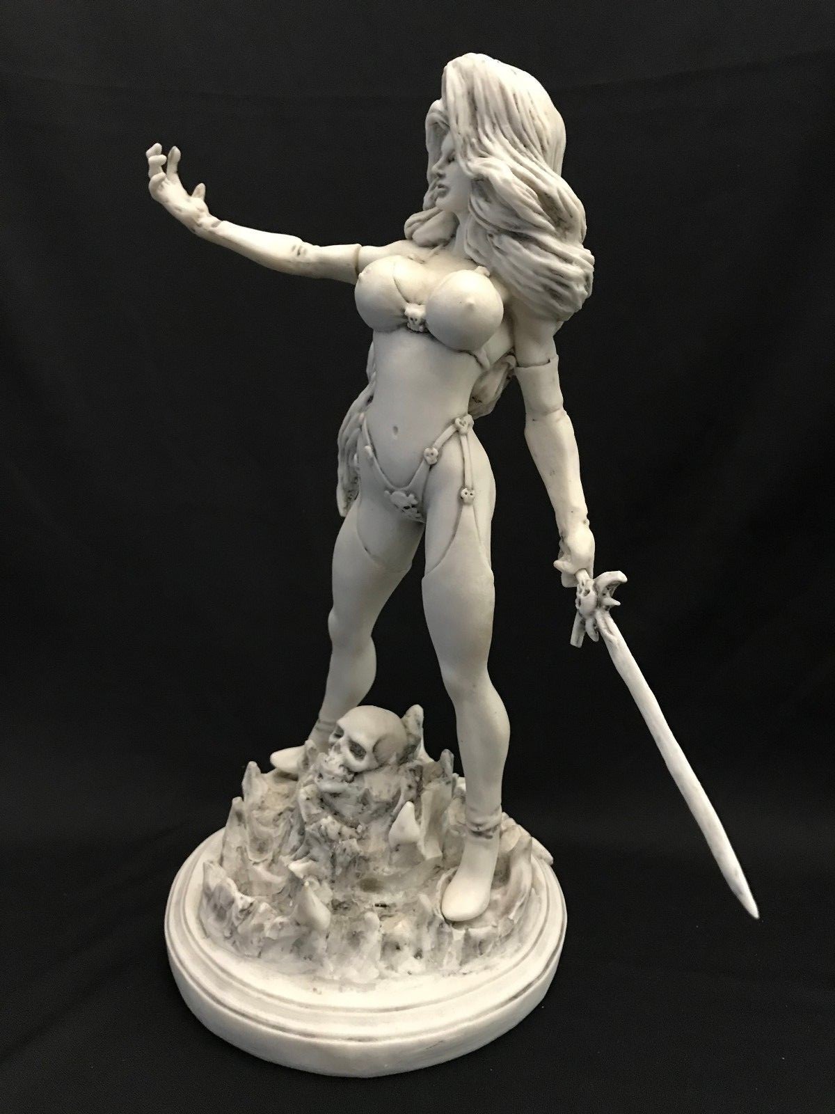 Lady Death Statue full size early ARH Coffin Chaos Comics Evil Ernie Purgatori
