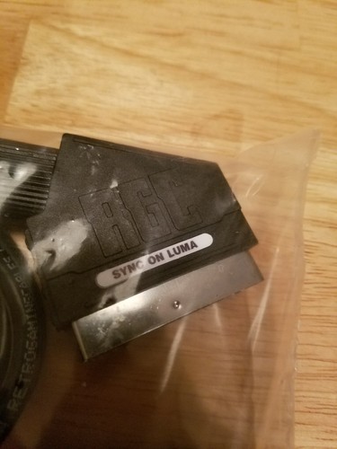 PS1/PS2 SCART/RGB Cable, Luma Sync, Made by RetroGamingCables, New, USA Seller