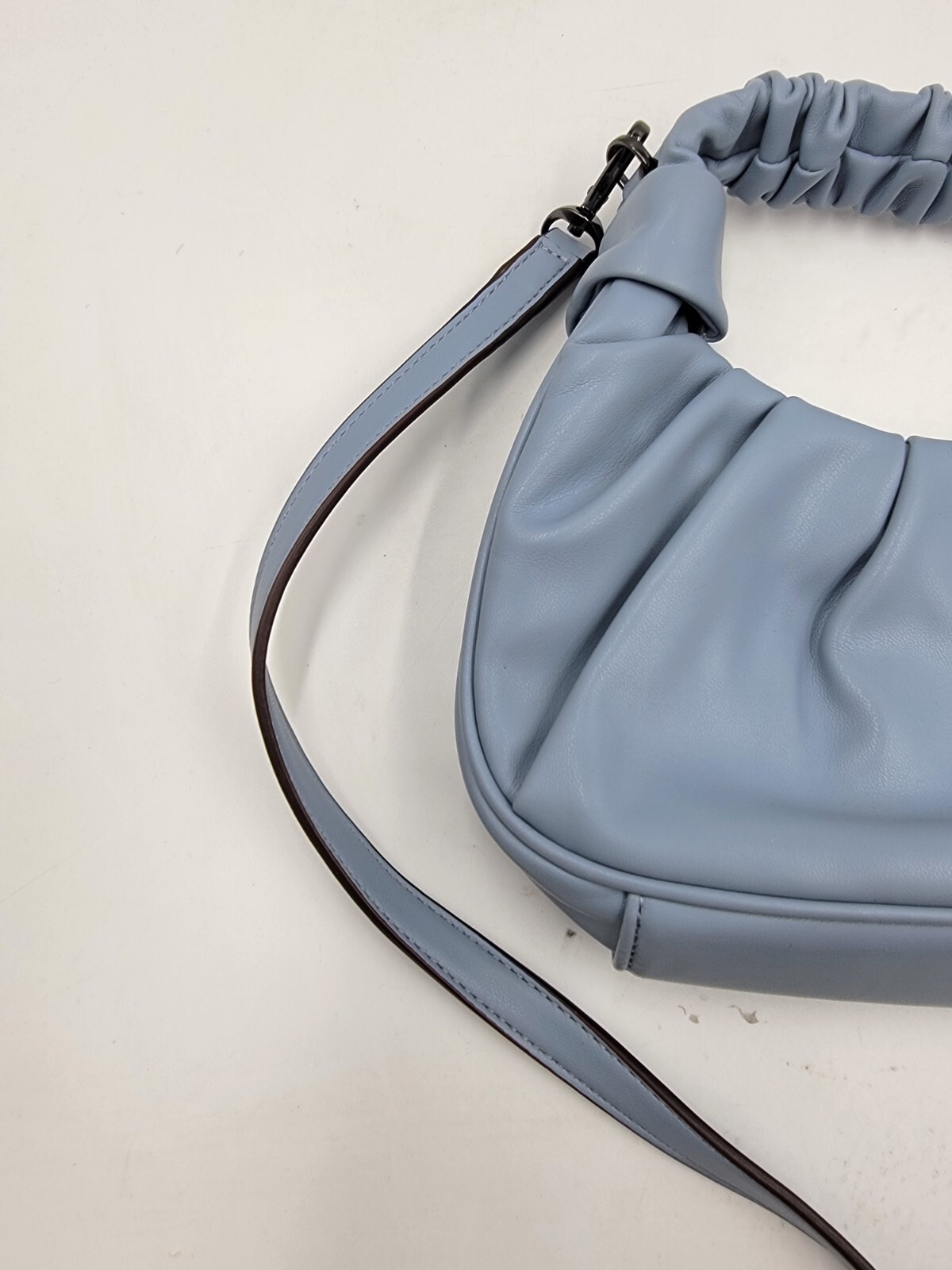 DKNY Reese Demi Crossbody Handbag Women's Blue Moon Magnetic Adjustable Strap - Picture 3 of 13