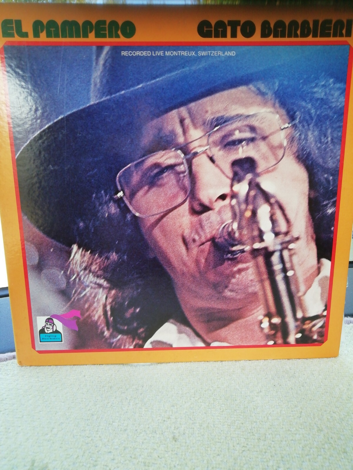 Gato Barbieri-El Pampero-Flying Dutchmen Records-vinyl LP-VG+ 