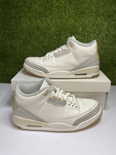シューズ(男性用) NIKE AIR JORDAN 3 RETRO CRAFT FJ9479-100 FJ9479-100 Nike Air Jordan 3 Craft Ivory Grey Mist Cream