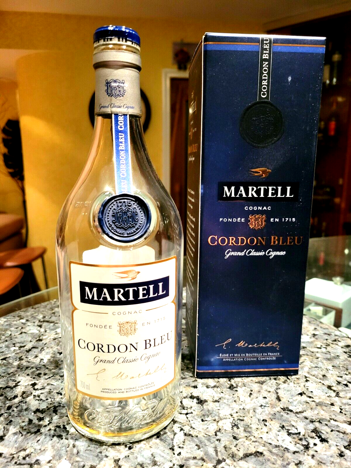古酒 未開栓 箱付】MARTELL CORDON BLEU COGNAC マーテル コルドン