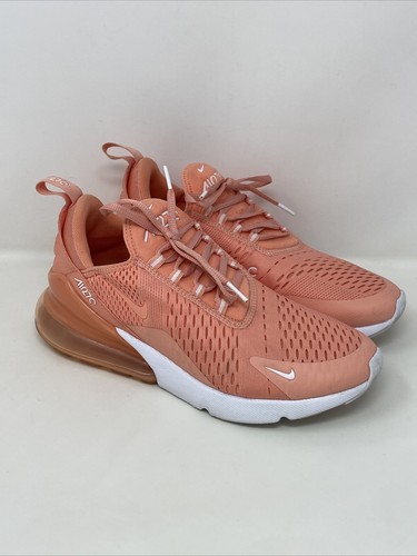 Nike Women's Air Max 270 Crimson Bliss White DJ2746-600 Size