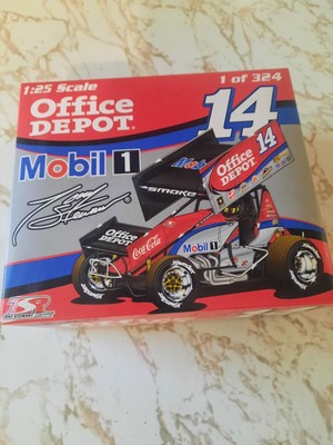 TONY STEWART 1:25 SCALE OFFICE DEPOT SPRINT CAR, WORLD OF OUTLAWS ( MOBIL ONE )