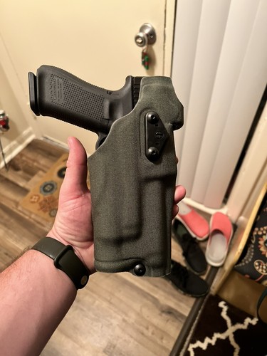 Safariland Glock 6354 実物 Safariland 6354DO OWB Holster Glock 17/22 X300U MultiCam RH