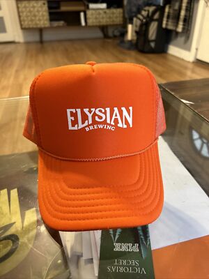 Elysian Brewing Snapback Hat Mesh Back Cap