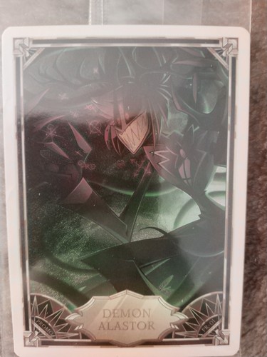 【訳アリ】Alastor cold foil promo 訳アリ】Alastor cold foil promo Hazbin Hotel Trading Card