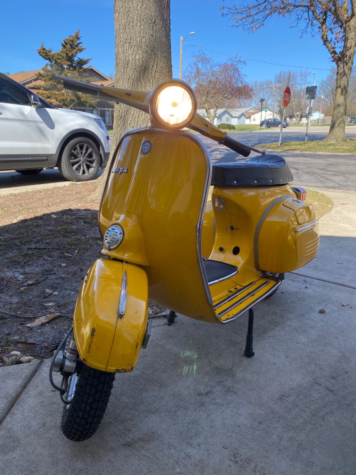 1974 Vespa Scooter Vbc1t *newly Rebuilt Motor* Runs Great Used Vespa