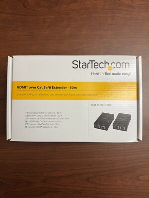StarTech HDMI over CAT5e/CAT6 Extender with Power Over Cable