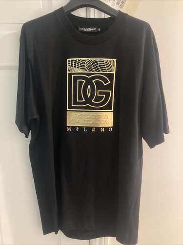 Pre-owned Dolce & Gabbana Unxd Tshirt Size 44 100% Authentic Limited Edition Tee In Black