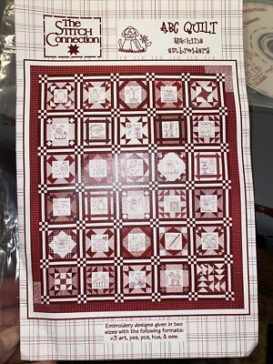 The Stitch Connection ''ABC Quilt  Machine Embroidery Design CD 2004