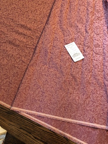 Robert Allen Upholstery Fabric Elmcroft Pattern Rose Pink 8 Yards Baby Nursery