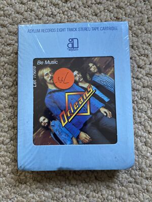 Orleans - Let There Be Music - Asylum Records SEALED 8-Track Tape
