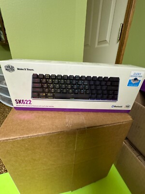 Cooler Master SK622 Wireless 60% Mechanical Keyboard Tactile Low Profile Switch