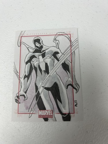 2011 MJS, VENOM, MARVEL UNIVERSE Rittenhouse SKETCHAFEX CARD 2011 MJS, VENOM, MARVEL UNIVERSE Rittenhouse SKETCHAFEX CARD