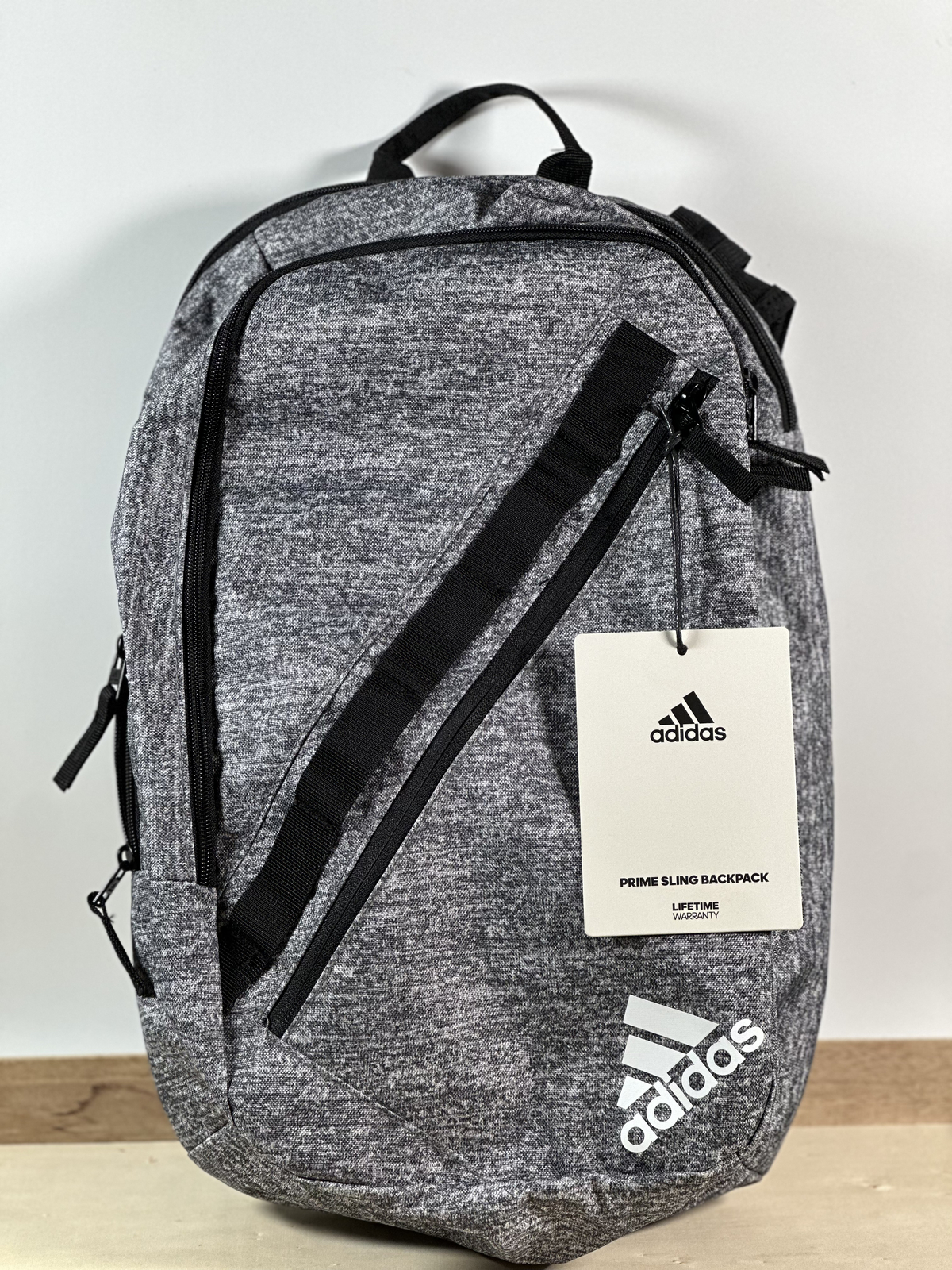 adidas citywide sling backpack Sling, Jersey Black/Scarlet, One Size Bags, Wallets and Luggage Durably built to hold up to wear and tear adidas Prime Sling Backpack Jersey