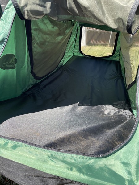 kookaburra tent cot