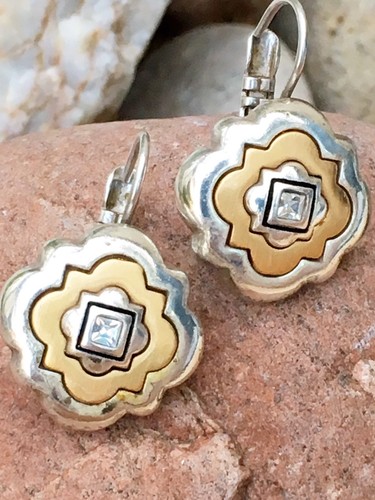 Beautiful Silver Toned Earrings