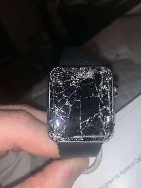 apple watch series 3 broken