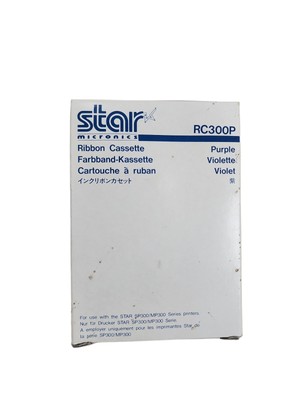 Star Micronics RC200P Ribbon Cassette Ink Ribbon Purple New