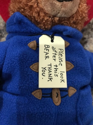 Paddington Bear Small Plush Stuffed Animal 2014
