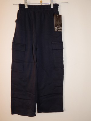 Black SweatPant (QUAD SEVEN) Kids Size 8/10 new with tag