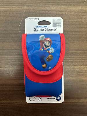 PowerA Character Game Sleeve Super Mario For Nintendo DS Brand New 9E