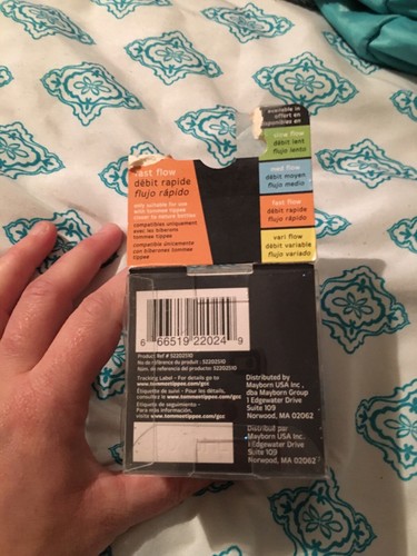 Tommee Tippee Closer to Nature Fast Flow Nipples, 2 Count