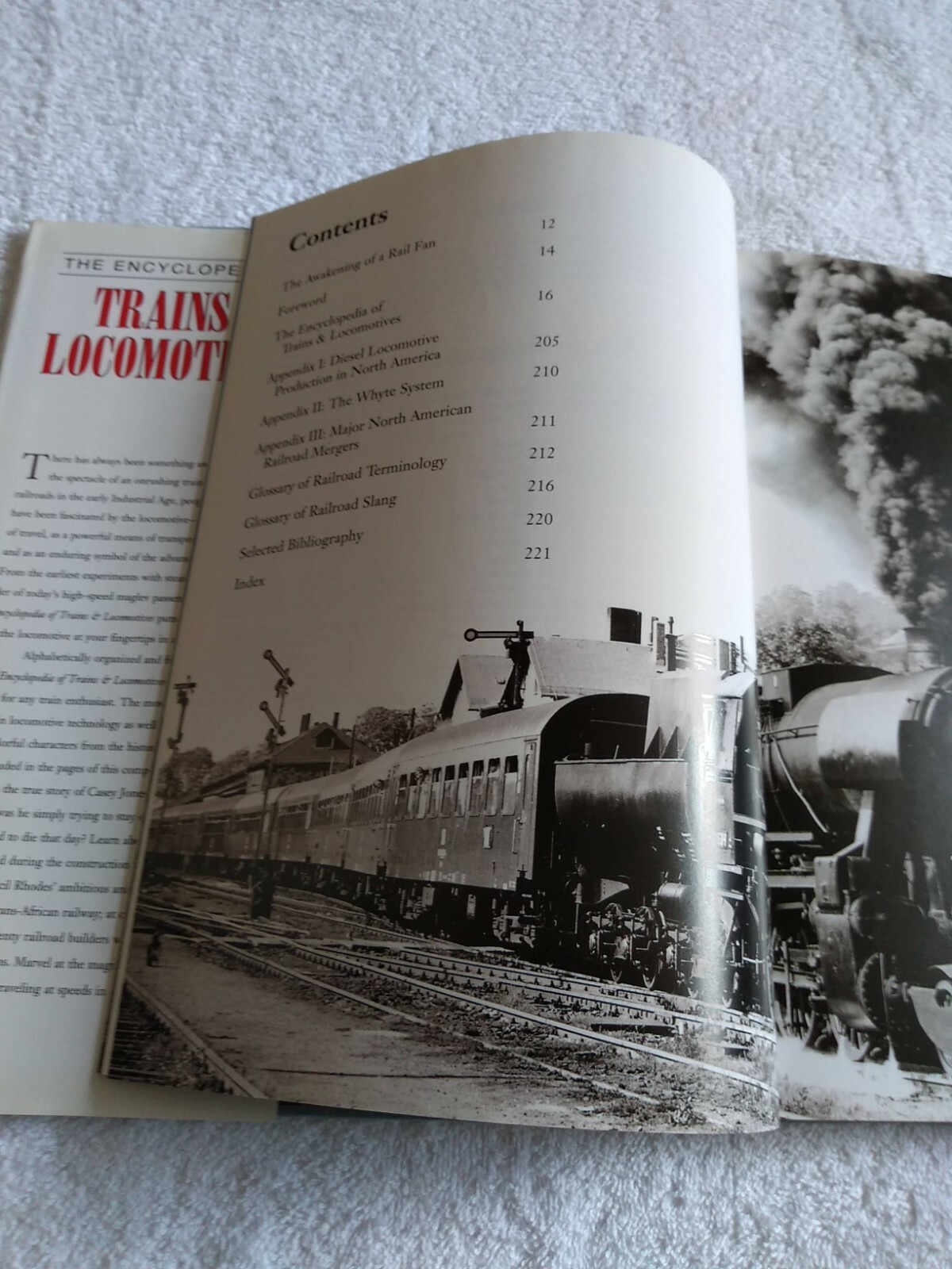 The Encyclopedia of Trains & C.J. Riley Hardcover Railroad