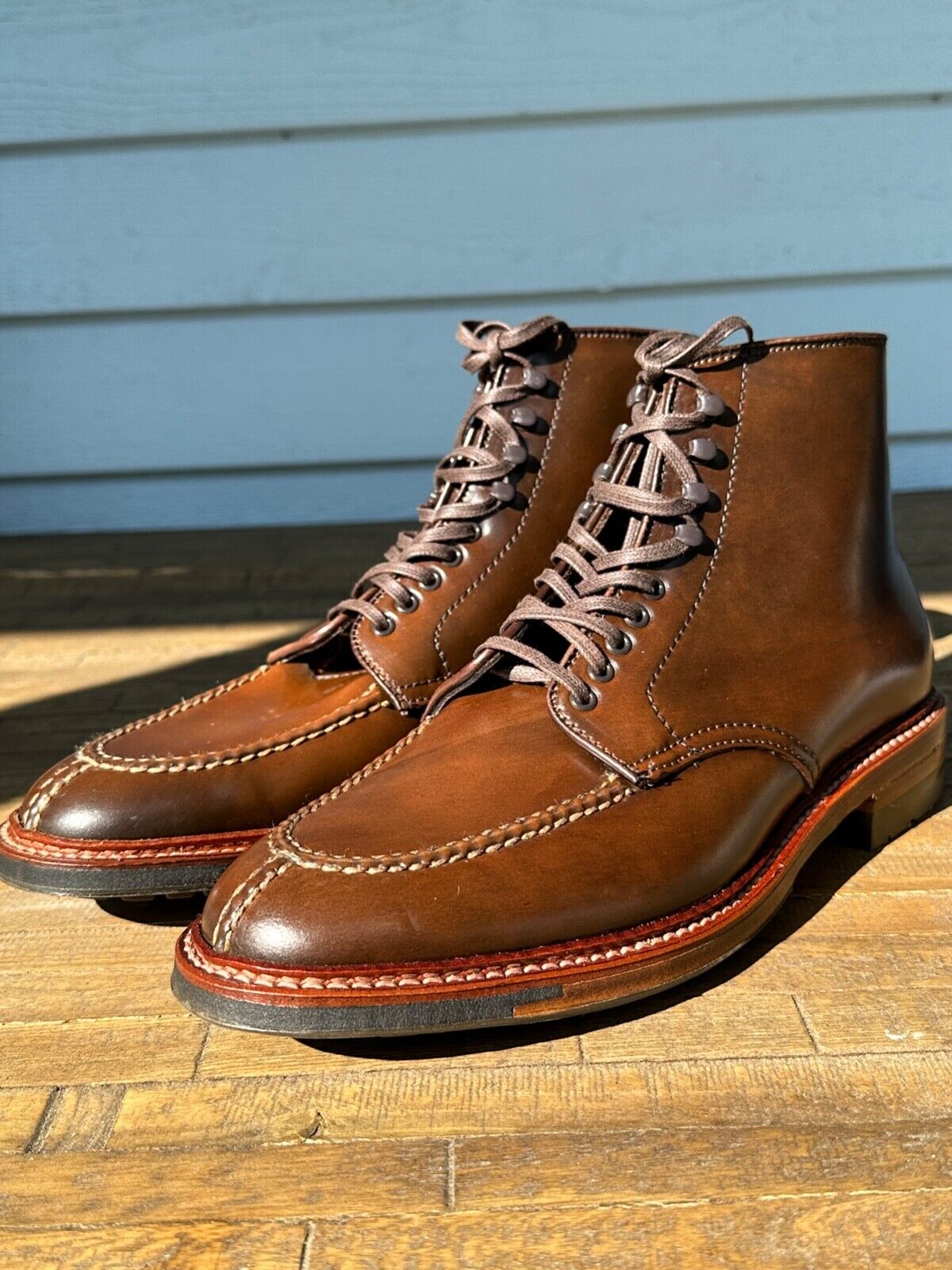BNIB Alden Cigar Tanker NST Boots Shell Cordovan Horween w BNIB Alden Cigar Tanker NST Boots Shell Cordovan Horween w