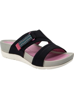 

Женские черные босоножки на танкетке с регулируемым ремешком BARETRAPS, размер  м, Черный, BT27251