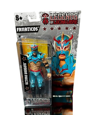 Legends Of Lucha Libre Ultimo Dragon Action Figure 2023 Boss Fight Studio NEW