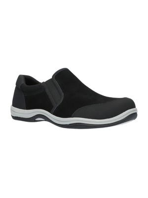 

Женские кроссовки EASY STREET Black Infinity Leather Athletic Walking Shoes  W, Черный, INFIN