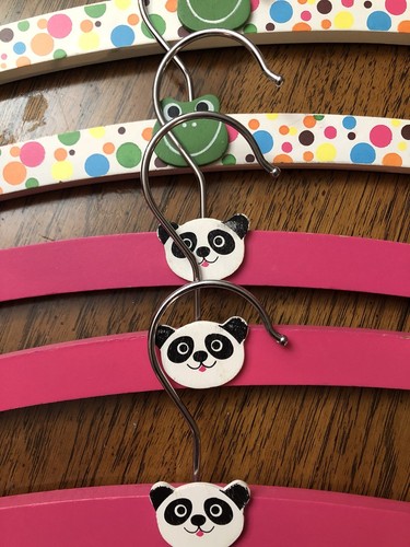 Horizon Group Set of 6 Wooden Kids Hangers