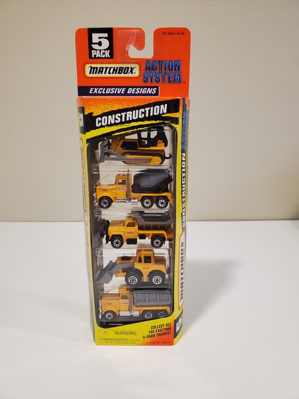 Matchbox Action System Construction Vehicles Vintage New See Photos #060032