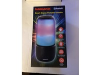 magnavox portable speaker with lights