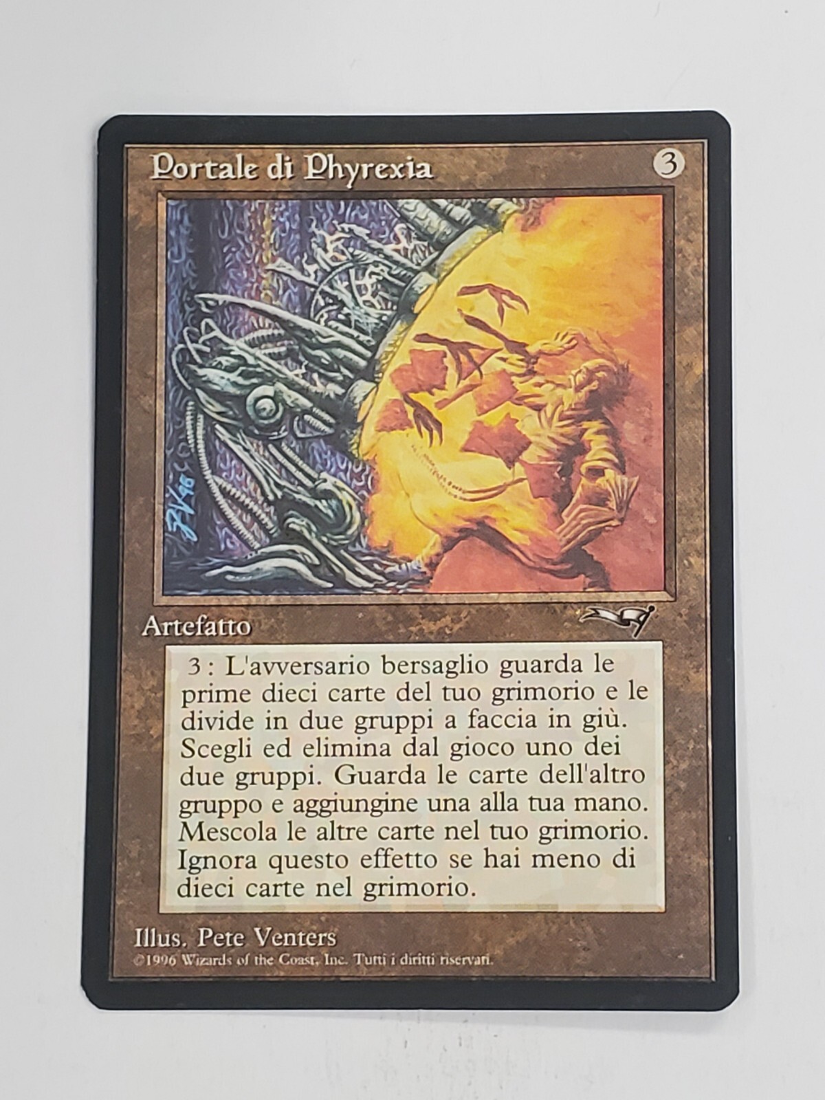 Gate to Phyrexia エンチャントメント　mtg Gate to Phyrexia · Masters Edition IV (ME4) #82 · Scryfall