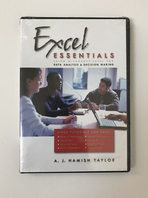 Excel Essentials: Using Microsoft Excel for Data Analysis and Decision Making